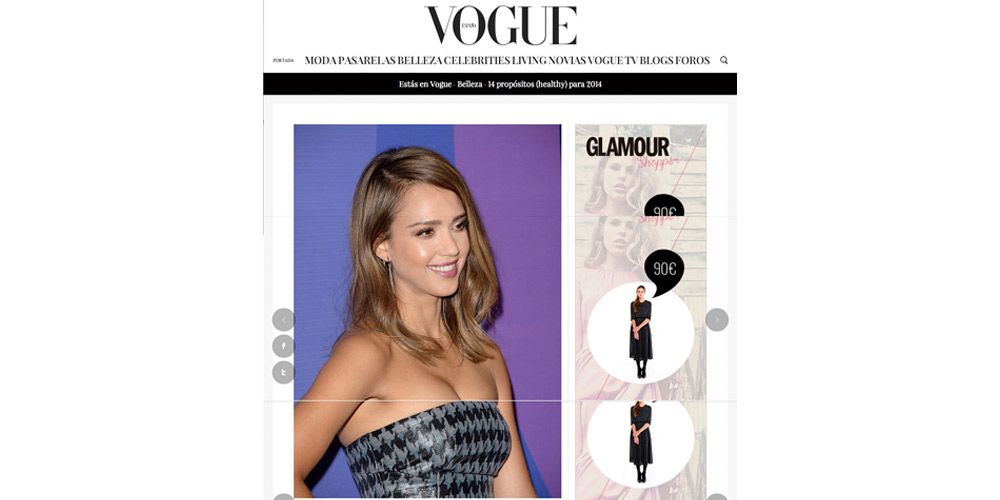 Vogue - 14 propósitos healthy para 2014